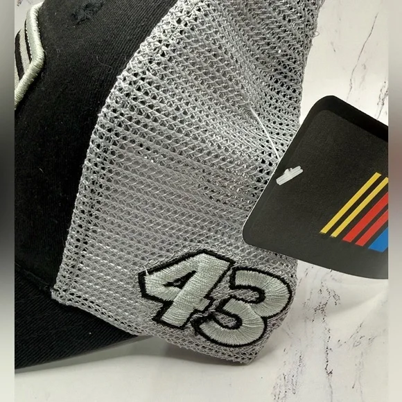 Nascar Erik Jones 43 tonal flag adult size baseball hat NWT - Picture 2 of 6